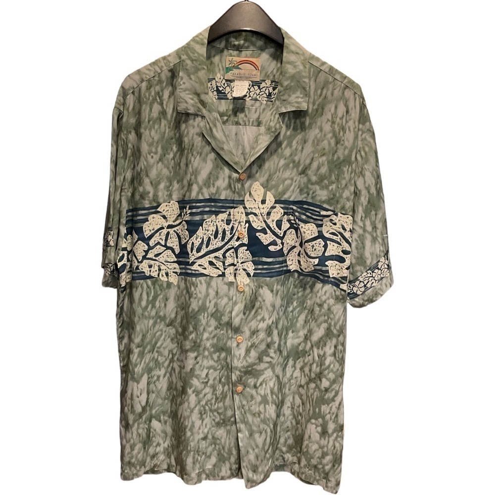 PARADISE FOUND VINTAGE 90'S HAWAIIAN SHIRT. SIZE 2X